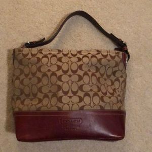 Coach small tote bag